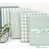 Linen Cotton Fabric Cloth For Patchwork Quilting Grid Fabrics DIY Bags Baby Clothing Dress Handmade Sewing Textile Materials