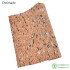 Lychee Life 1Yard A3 A4 A5 Vintage Soft Cork Synthetic Leather Fabric For Garment Handbags Handmade Floral Sewing Fabric