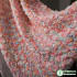 Pink Three-Dimensional Rose Semi-Transparent Yarn DIY Creative Dress Wedding Dress Background Decoration Designer Fabric