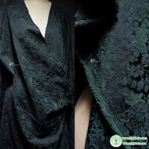 Jacquard Fabric Clothing Outerwear Hanfu Skirt Blended Designer Wholesale Cloth Apparel Sewing Diy Polyester Spandex Material