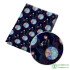 Cartoon Wednesday Addams Character Printed Twill Fabric for Patchwork Quilting Fabrics