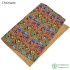 Lychee Life 1Yard A3 A4 A5 Vintage Soft Cork Synthetic Leather Fabric For Garment Handbags Handmade Floral Sewing Fabric