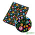 Mexico Style Theme Printed Flowers Pattern Twill Fabric for Patchwork Quilting Fabrics Of Pets And Dolls