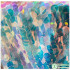 Scale round Laser Jacquard Fabric Magic Color Gradient Sequin Decorations Skirt Clothing Designer Fabric