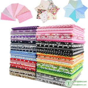 7 Pcs/Set 50x50cm Sewing Cloth Telas Patchwork Quilt Fabrics Handmade Cotton Tissues Fabric For Needlework