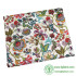 Syunss Retro Flower Printed Diy Patchwork Cloth For Quilting Baby Cribs Cushions Dress Sewing Tissus Twill Cotton Fabric Tecido