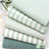 Linen Cotton Fabric Cloth For Patchwork Quilting Grid Fabrics DIY Bags Baby Clothing Dress Handmade Sewing Textile Materials