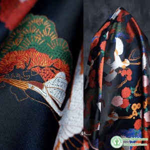 Yarn Dyed Jacquard Fabric Chinoiserie Winter Hanfu Designer Wholesale Cloth Apparel for Diy Sewing Pure Polyester Material
