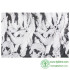 Three-Dimensional Texture/Black Disordered Flower Transformation Organza Gauze Wedding Dress Original Designer Fabric