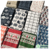 LINEN Cotton Fabric For Clothing Quilting Twill Fabrics Cloth CAT DIY Sofa BAG Curtain Tablecloth Cushion CRAFT SEWING Materials