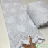 NICEME African Lace Fabric 2023 High Quality Lace Material Nigerian Gipure  Sequins Lace Fabric 5 Yards For Wedding Part  OK4011