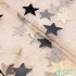 Star Glitter Fabric Tulle For Sewing Dress Shiny Bronzed Flocked Fabric Wedding Decoration T012