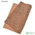 Lychee Life 1Yard A3 A4 A5 Vintage Soft Cork Synthetic Leather Fabric For Garment Handbags Handmade Floral Sewing Fabric